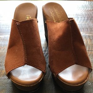 Callisto mule shoes. Barely worn